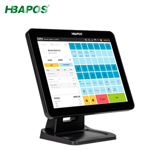 Moniteur tactile 15.6 pouces <span class=keywords><strong>Terminal</strong></span> <span class=keywords><strong>de</strong></span> <span class=keywords><strong>paiement</strong></span> intelligent POS Caisse enregistreuse à écran tactile électronique pour des opérations <span class=keywords><strong>de</strong></span> point <span class=keywords><strong>de</strong></span> vente efficaces - Product Image 4
