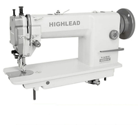 Machine à coudre Highlead à aiguille simple supérieure et inférieure GC0318-2A