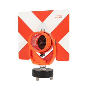 62.5mm BK7 pesquisa único prisma circular para estação <span class=keywords><strong>total</strong></span> prateado revestido prisma com vasilha - Product Image 3