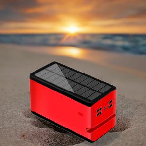 Banco de Energía Solar Convencional de 100000 mAh, Gran Capacidad, Multifuncional, para Camping y Actividades al Aire Libre, con Soporte - Product Image 1