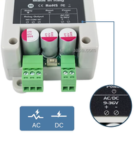 Europe France Espagne 4G SMS Interrupteur relais intelligent à distance Montage sur rail DIN Ouvre-portail Télécommande sans fil pour ventilateur, lumière et moteur