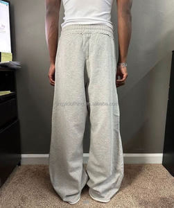 <span class=keywords><strong>Pantaloni</strong></span> della <span class=keywords><strong>tuta</strong></span> da Jogger <span class=keywords><strong>larghi</strong></span> e <span class=keywords><strong>larghi</strong></span> <span class=keywords><strong>larghi</strong></span> di cotone francese Oversize personalizzato di alta qualità - Product Image 3