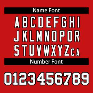 Custom Red <b>White</b>-<b>Black</b> Classic Style Mesh Authentic <b>Football</b> Jersey - Product Image 3