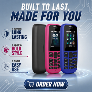 Téléphone portable 2G de haute qualité pour 105 (version 2019) – Téléphone à clavier à bas prix, vente en gros - Product Image 1