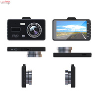 Cámara para Auto DVR de Doble Lente HD 1080P, Grabadora de Video con Pantalla Táctil, Nueva Cámara DVR para Auto, Dashcam de Fábrica Shenzhen Harrison