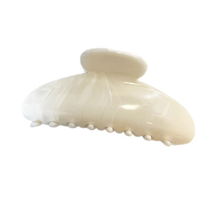 Grande fermaglio per capelli in acrilico color caramella con design floreale, elegante accessorio per capelli da <span class=keywords><strong>donna</strong></span> di alta qualità per uso quotidiano. - Product Image 5