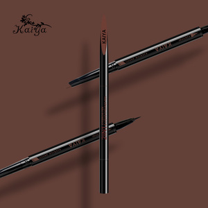 <span class=keywords><strong>Crayon</strong></span> à <span class=keywords><strong>sourcils</strong></span> noir 2 en 1, imperméable à la sueur, liquide, maquillage, Eye-Liner à Double extrémité, personnalisé - Product Image 4