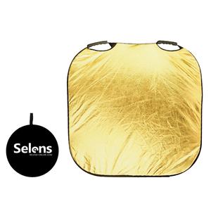 Riflettore Fotografico Quadrato Flessibile Portatile 100cm 80cm per Uso Esterno, Pannello Ombreggiante Ricaricabile Prodotto in Cina - Product Image 5