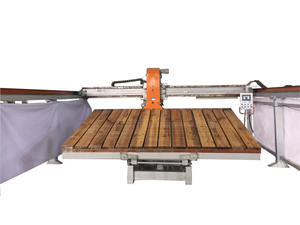 Scie à pont automatique de 3600 mm avec tête inclinable et rotative pour la découpe de dalles de granit et de marbre - Product Image 5