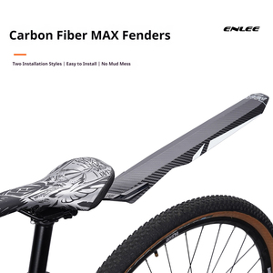 Garde-boue arrière à dégagement rapide ENLEE ED26 pour VTT, garde-boue étendu et élargi imperméable pour vélo de montagne - Product Image 4