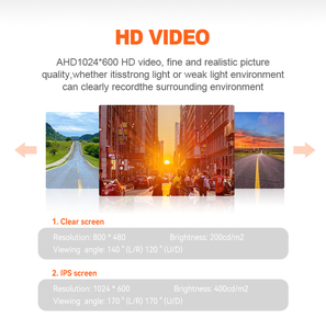 Ultra Düşük Maliyetli HD 7 İnç Kamyon Arka Görüş Geri Vites Kamerası LCD Monitör 12-24V Su Geçirmez Gece Görüşlü Okul Otobüsü Park Sistemi - Product Image 6