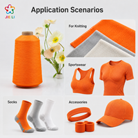 Vente en gros usine – Filament de nylon 140D/1 haute élasticité 100 % nylon pour la lingerie sculptante, les maillots de bain, la matière première textile et les vêtements de compression sportive
