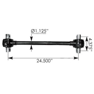 Barra de Torsión Reforzada Mack de 22.5 Pulgadas, Conjunto de Barra de Torsión de Suspensión Sellada, Repuestos Automotrices para Camiones y Remolques OEM - Product Image 2