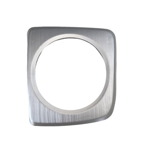 Panneau de console centrale en aluminium Honda Civic 77296-SNA-D31ZA, garniture de levier de vitesses argentée pour transmission automatique - Product Image 3