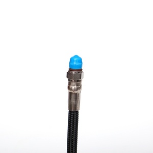 <b>Diving</b> second stage <b>regulator</b> low-pressure hose / BCD inflator hose / high-pressure hose — braided nylon. - Product Image 2