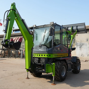 Prix d'usine Mini-chargeuse-pelleteuse 4x4 avec levage hydraulique, pour travaux agricoles et de terrassement, compatible tracteur - Product Image 2