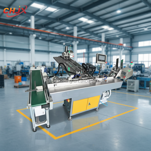 Máquina Automática para Empacar Cuadernos, Máquina Empacadora de Bolsas de Plástico con Película OPP, Dispensador de Tarjetas de Felicitación de Papel y Máquina Embolsadora - Product Image 1