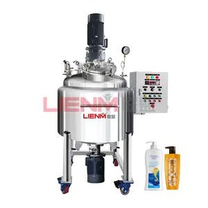 LIENM Maschine zum Mischen von Flüssigkeits-Reinigungsmitteln automatischer Mixer flüssiges Seifen-/Parfümmixer 300L Shampoomixer