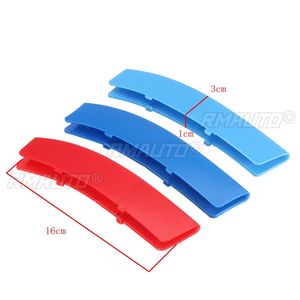 3pcs 3D <b>Car</b> Racing Grille Sport Stripe <b>Clip</b> ABS Decal Sticker for BMW 3 Series F30 F31 F35 E90 5 Series F10 F18 E60 X5 X6 E70 - Product Image 2