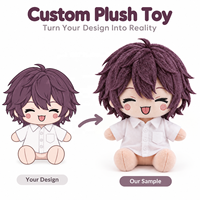 Fabricant de jouets en peluche personnalisés de haute qualité, figurines en peluche personnalisées, poupées en peluche personnalisées
