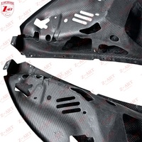 Aile avant en fibre de carbone sèche Z-ART 540 pour McLaren 540, aile ventilée en fibre de carbone préimprégnée pour McLaren 570S 540, aile à persiennes