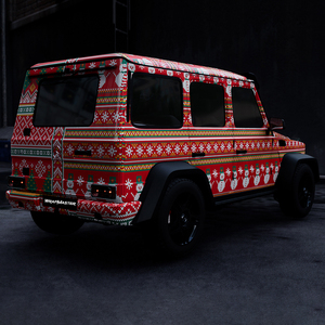 ฟิล์มติดรถยนต์ลายคริสต์มาส WRAPMASTER ขนาด 1.52*20 เมตร ฟิล์มเปลี่ยนสี PET สำหรับตกแต่งรถยนต์ สติ๊กเกอร์ติดรถยนต์ - Product Image 4