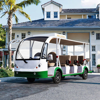 Carrito de Golf de Aluminio BFF Kepler con Certificación CE 9/14/23, Fabricado en Shandong, Autobús Turístico Eléctrico con Batería