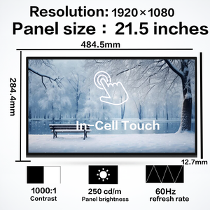 LM215WFA-SSG1 21.5" FHD จอแสดงผล LCD LED แบบสัมผัส 1080p 72% NTSC - Product Image 1
