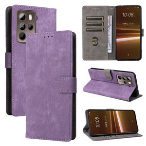 Funda de cuero PU para protección de cámara, tarjetero con bloqueo RFID para <span class=keywords><strong>HTC</strong></span> <span class=keywords><strong>U23</strong></span> <span class=keywords><strong>Pro</strong></span>/<span class=keywords><strong>HTC</strong></span> <span class=keywords><strong>U23</strong></span>, funda para teléfono móvil - Product Image 1