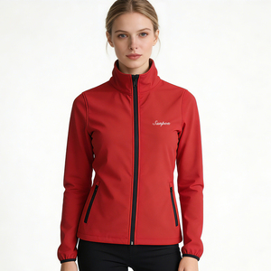 Veste Softshell pour femmes, veste d'extérieur fonctionnelle imperméable, sur mesure en usine, vêtements <span class=keywords><strong>de</strong></span> <span class=keywords><strong>randonnée</strong></span>, vêtements <span class=keywords><strong>de</strong></span> chasse, vêtements pour femmes - Product Image 1