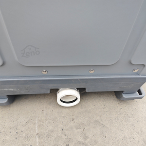 Cabine de toilettes mobiles ZENO, conteneur mobile, <span class=keywords><strong>WC</strong></span> <span class=keywords><strong>portable</strong></span>, cabine de toilettes portables, toilettes avec siège, cuvette à chasse d'eau, pompe à pied - Product Image 3