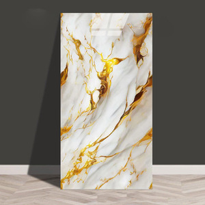 Decorazione per Bagno Adesivo Impermeabile <span class=keywords><strong>3D</strong></span> Effetto Marmo Pannello in PVC Autoadesivo - Product Image 1