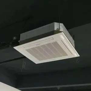 Fabricante profissional de ar condicionado fcu ventiloconvector refrigerado a água 4 vias montado no teto, caixa de ar condicionado fcu