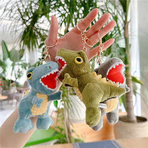 Vente en gros Grand jouet créatif en peluche dragon <span class=keywords><strong>tyrannosaure</strong></span> Rex de couleur bonbon, poupée dinosaure porte-clés en peluche cadeau pour enfants - Product Image 2