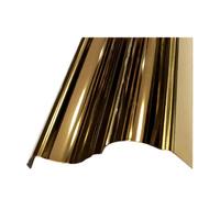 List Pelapis Dinding Dekoratif Mai Huan 304 Stainless Steel Bentuk U, Mudah Dipasang, Cocok untuk Villa dan Hotel