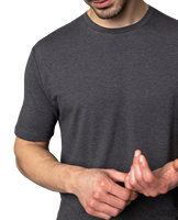 T-shirt en viscose avec logo personnalisé, 93% viscose, 7% élasthanne, 230 GSM, poids lourd, t-shirts de haute qualité pour hommes, impression à la demande, t-shirt en viscose