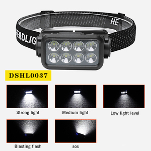 Linterna Frontal LED T6 de 24 LED, la Más Brillante, Resistente al Agua IP65, Recargable por USB, Regulable, 6000K, Luz Diurna, para Uso de Emergencia - Product Image 5