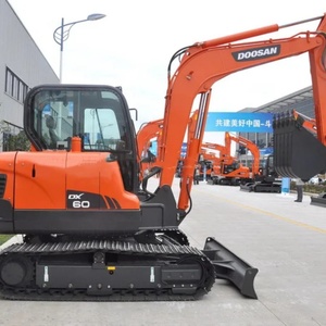 Excavatrice d'occasion coréenne DOOSAN DX60 de 6 tonnes, engin de chantier, mini-pelle haute performance DX55 DX75 - Product Image 5