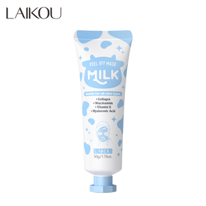 Laikou Leite Peel-Off Gel <span class=keywords><strong>FaceMask</strong></span> 50g Limpeza Profunda Cravo Remoção Cuidado Facial para Mesmo Pele Tom Poros Apertando Rosto - Product Image 1