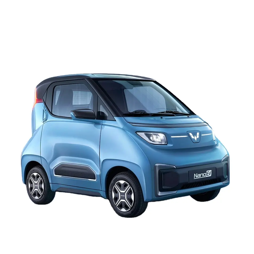 Ev mobil Wuling Mini EV untuk penjualan laris 2 kursi pengisian daya Cepat lucu disesuaikan 1600 Ev murni tersisa 13.5 jam 85 100km/jam CN;SHN 100nm