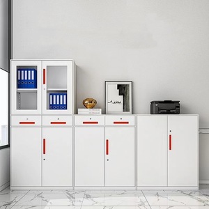 Thép dày Knock-down văn phòng Tủ hồ sơ sắt tấm lưu trữ lưu trữ cho chứng từ Tài Chính dữ liệu dễ dàng lắp ráp tủ - Product Image 5