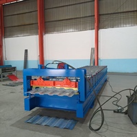 Machine de formage à rouleaux pour panneaux latéraux de conteneurs de transport, machine de fabrication de panneaux de carrosserie de camion en acier galvanisé