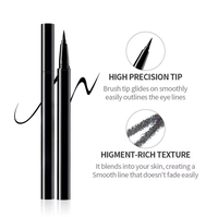 Crayon Eyeliner Liquide Mat Végétalien Bio de Haute Qualité, Longue Tenue, Imperméable, Personnalisable avec Votre Logo (Marque Privée)
