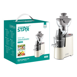 Exprimidor de Frutas de Gran Diámetro Totalmente Automático con Separador de Pulpa y Filtro, Estándar UK/EU, Marca Winning Star - Product Image 1