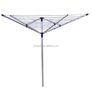Hors ensoleillé <span class=keywords><strong>volant</strong></span> rotatif Extérieur Cintre Séchoir 10 Lignes/164 ligne ft - Product Image 1