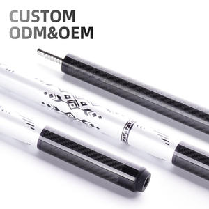 Queue de billard professionnelle en fibre de carbone pour coupes et sauts - <span class=keywords><strong>Pointe</strong></span> rigide de 11,5/11,8/12,5/12,9 mm et poids de 18-20 oz - Recherche de distributeurs mondiaux - Product Image 1
