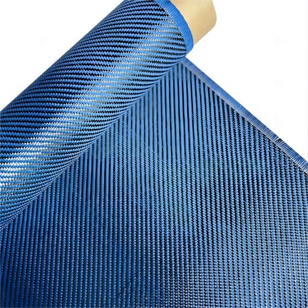 Lightweight Industrial Textile High-Strength Carbon Aramid Hybrid Fabric for Protective Gear