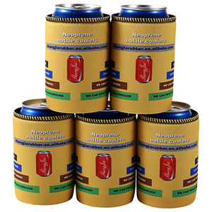 Promocional <span class=keywords><strong>12</strong></span> oz Neopreno Color sólido Cooler Bag Sublimación Impreso Bebida Botella Manga para cerveza - Product Image 3