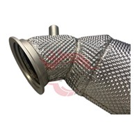 Vortex 304 Downpipe d'échappement universel catalyseur haute performance en acier inoxydable Mercedes-Benz AMG C43 W206 2.0T M139 2022-2025 Mirror