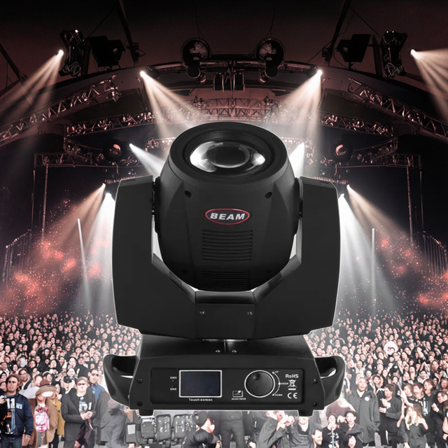 Sailwin 230w Beam Moving Head Stage Light Dmx Control for Banquet Hall Night Clubs Dj Disco Luzes Do Palco